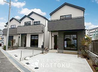 【住まいのNATTOKU】Heartful-Town　箕面市半町　全３邸 外観
