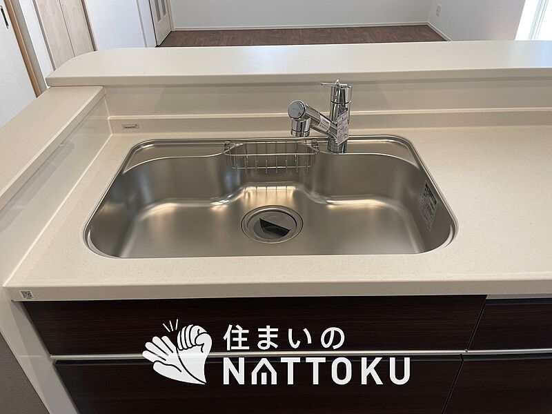 浄水器内臓型ハンドシャワー付シンク