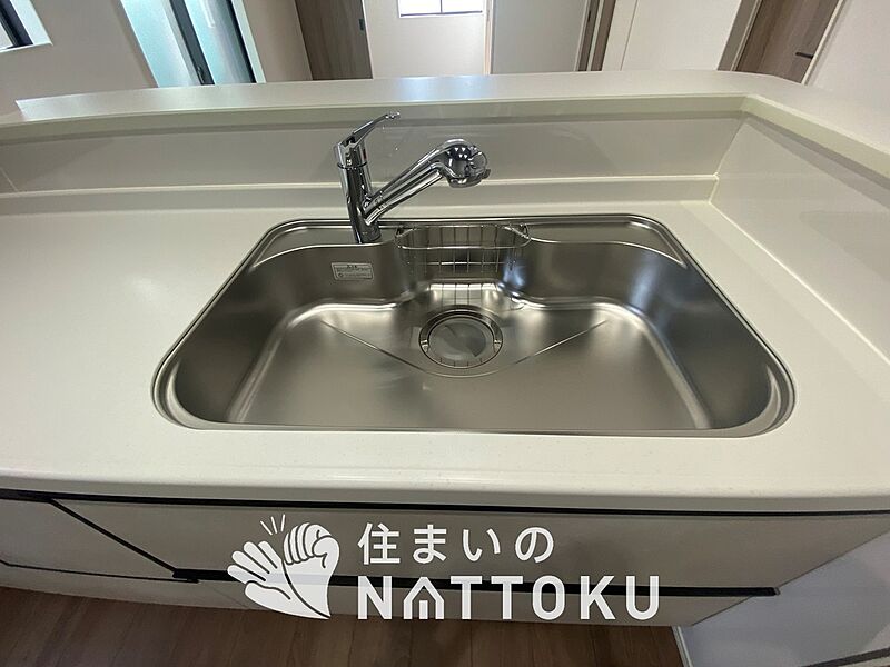 浄水器内臓型ハンドシャワー付シンク