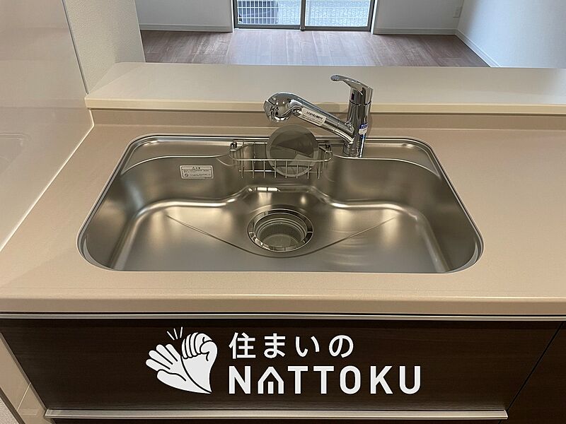 浄水器内臓型ハンドシャワー付シンク