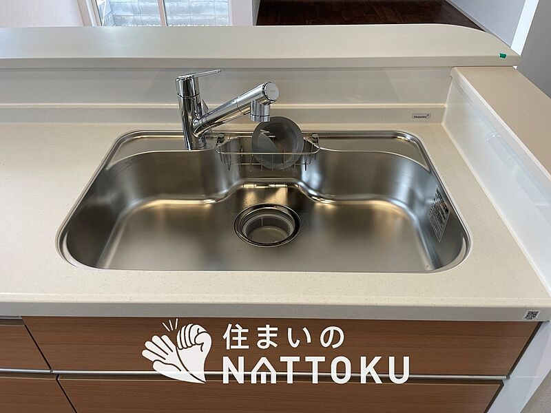 浄水器内臓型ハンドシャワー付シンク