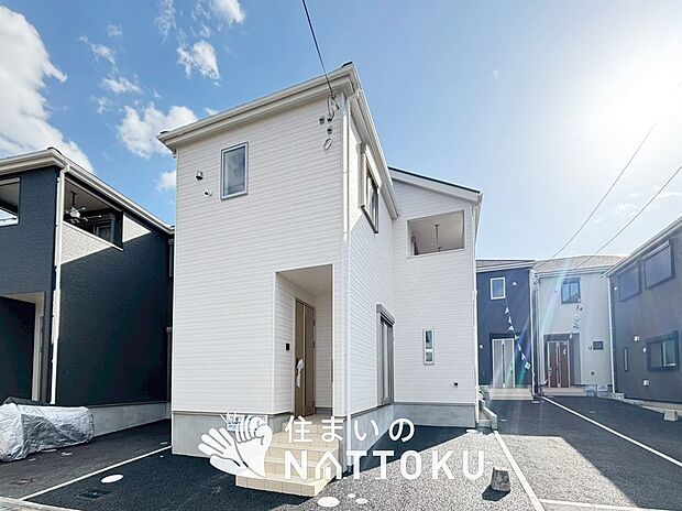 【現地写真(外観)【4号地】】健康被害に配慮したもっとも安全性の高い建材を採用し、シックハウス対策をしております。