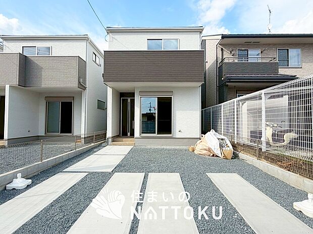 【現地写真（外観）【３号地】】お引渡し後も無償の定期点検を行っており、暮らしの安心をお届けしています。