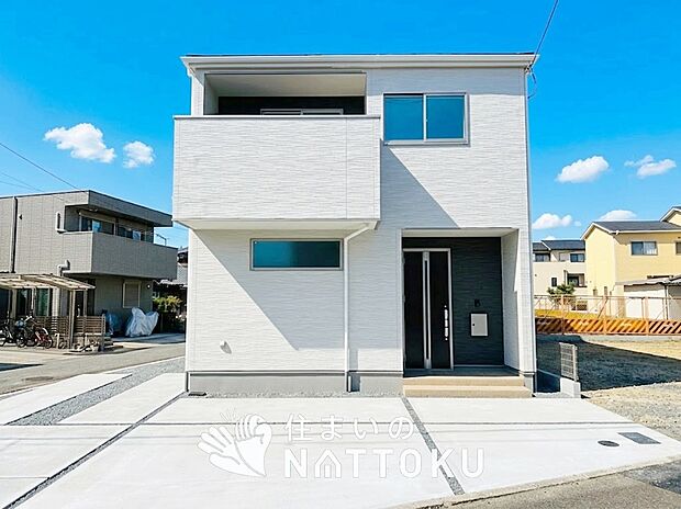 【現地写真(外観)【1号地】】健康被害に配慮したもっとも安全性の高い建材を採用し、シックハウス対策をしております。