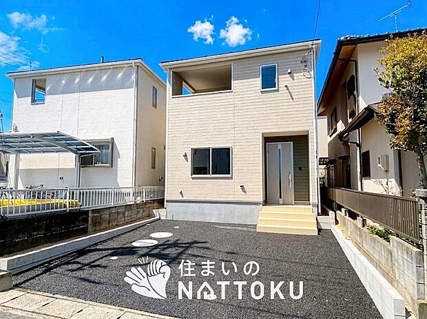 【現地写真(外観)】耐震等級最高「3」取得で基準の1.5倍の性能・耐震強度で安心できます。