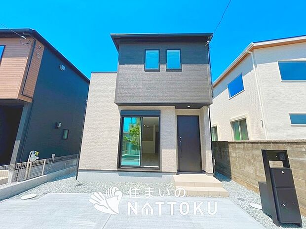 【現地写真（外観）【１号地】】耐震等級最高「３」取得で基準の１.５倍の性能・耐震強度で安心できます。