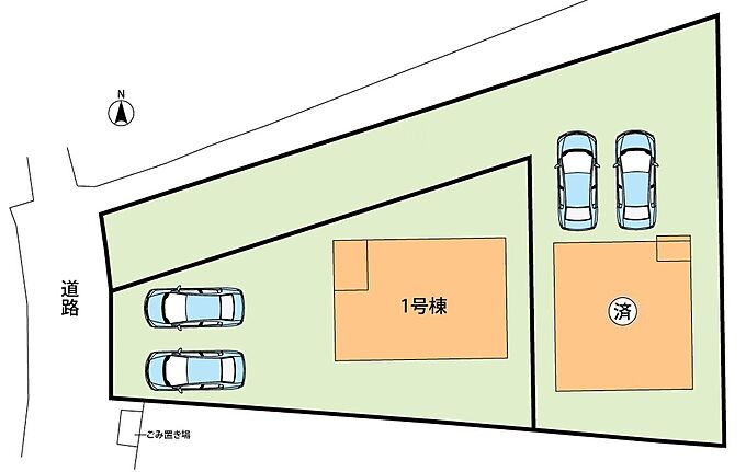 Cradle garden 東近江市小脇町 第5期 全2邸