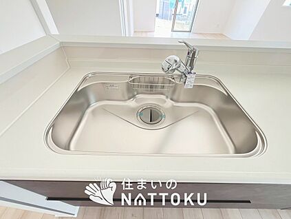 浄水器内臓ハンドシャワー付シンク