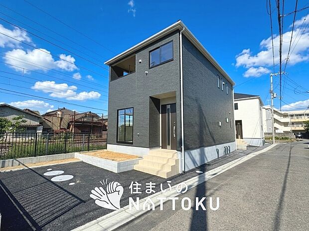 【現地写真(外観)【2号地】】健康被害に配慮したもっとも安全性の高い建材を採用し、シックハウス対策をしております。