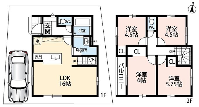 Terrechez 城陽市久世北垣内 第1期 限定1邸
