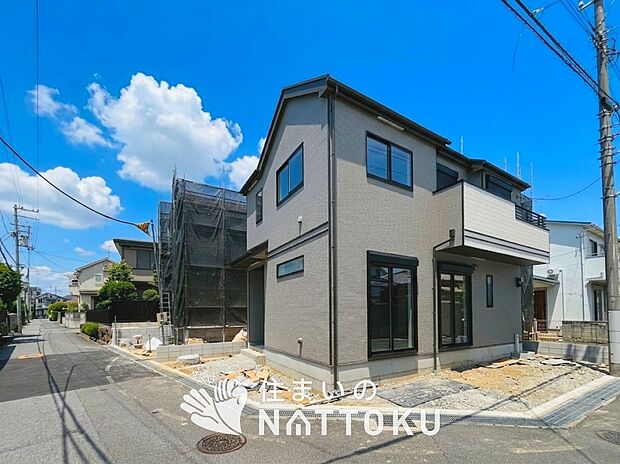 【現地写真（街並み）】耐震等級最高「３」取得で基準の１.５倍の性能・耐震強度で安心できます。