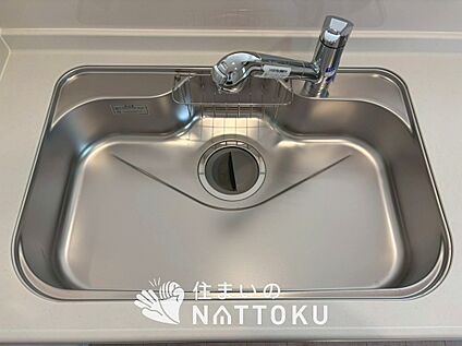 浄水器内臓ハンドシャワー付シンク
