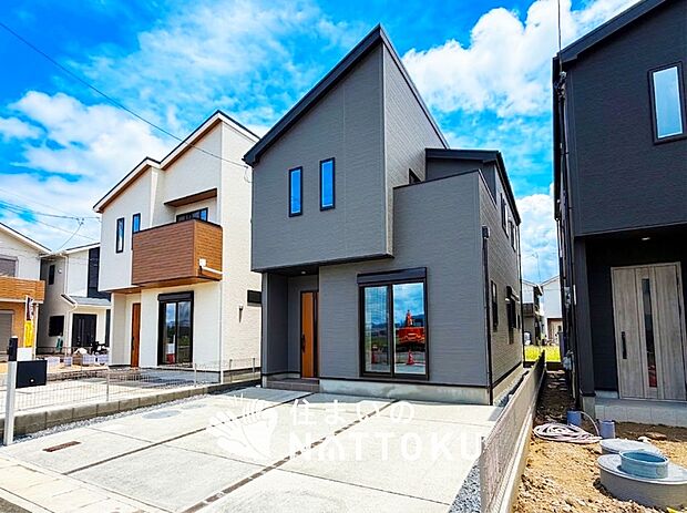 【現地写真(外観)【2号地】】健康被害に配慮したもっとも安全性の高い建材を採用し、シックハウス対策をしております。