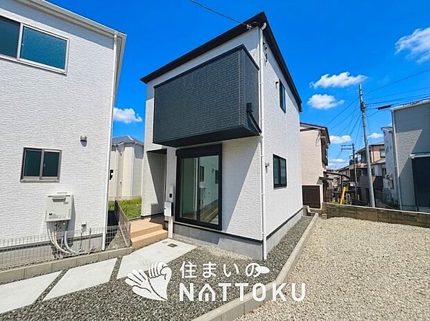 【現地写真(外観)【3号地】】お引渡し後も無償の定期点検を行っており、暮らしの安心をお届けしています。