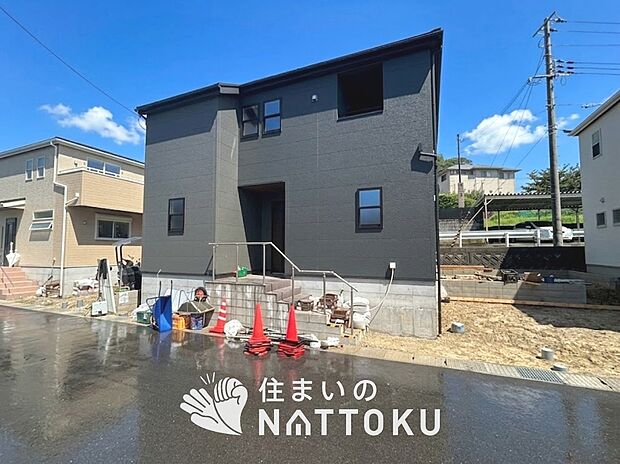 【現地写真(外観)【3号地】】健康被害に配慮したもっとも安全性の高い建材を採用し、シックハウス対策をしております。