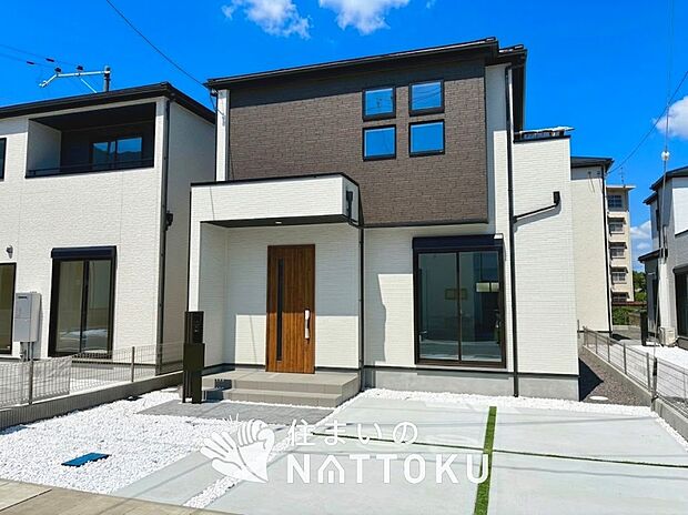 【現地写真(外観)【15号地】】健康被害に配慮したもっとも安全性の高い建材を採用し、シックハウス対策をしております。