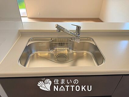 浄水器内臓型ハンドシャワー付シンク