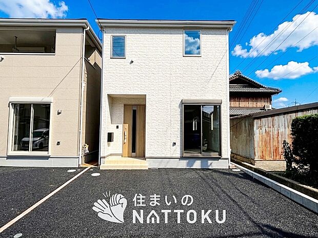 【現地写真(外観)【4号地】】健康被害に配慮したもっとも安全性の高い建材を採用し、シックハウス対策をしております。