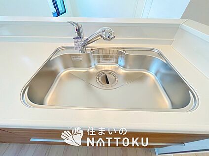 浄水器内臓ハンドシャワー付シンク