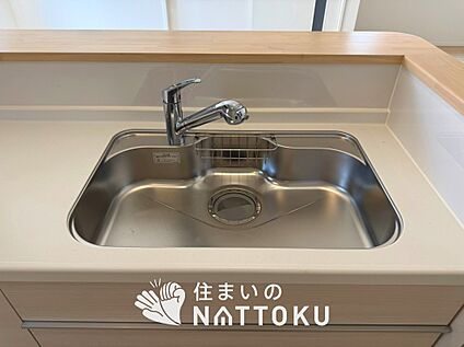 浄水器内臓ハンドシャワー付シンク