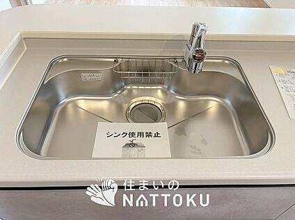 浄水器一体型シャワー水栓付シンク