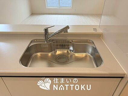 浄水器内臓型ハンドシャワー付シンク