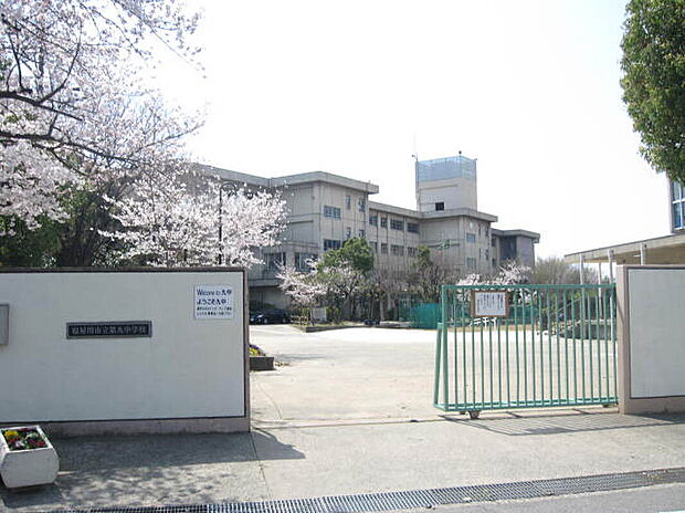 寝屋川市立第九中学校（約1,100m）