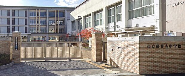 藤井寺市立道明寺中学校（約950m）