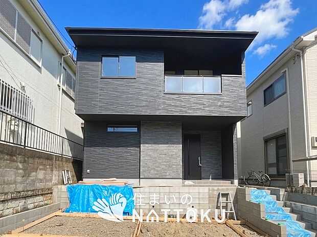 【現地写真(外観)【1号地】】健康被害に配慮したもっとも安全性の高い建材を採用し、シックハウス対策をしております。