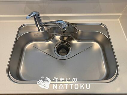 浄水器内臓ハンドシャワー付シンク