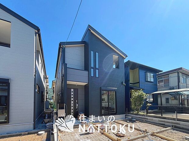 【現地写真(外観)【2号地】】健康被害に配慮したもっとも安全性の高い建材を採用し、シックハウス対策をしております。