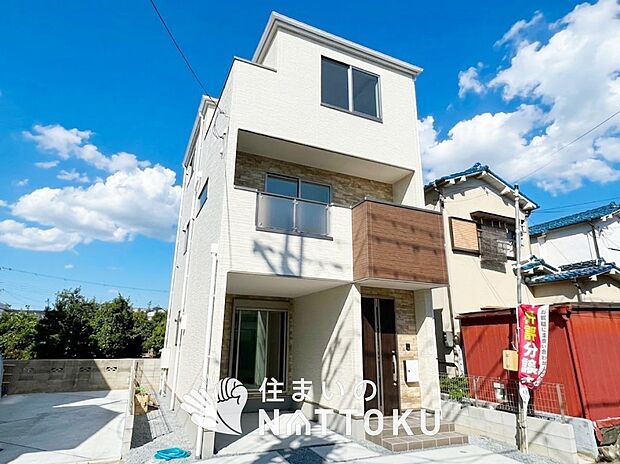 【現地写真(外観)】健康被害に配慮したもっとも安全性の高い建材を採用し、シックハウス対策をしております。