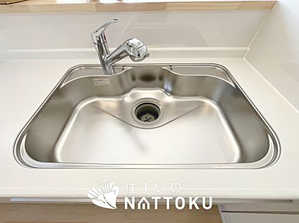 浄水器内臓ハンドシャワー付シンク