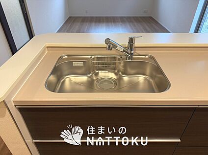 浄水器内臓型ハンドシャワー付シンク