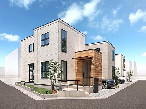 【街並み完成イメージ】
「新田」駅徒歩11分に誕生する全11邸の分譲地
※画像はイメージパースのため実際と異なる場合がございます