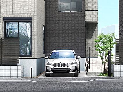 【駐車スペース完成イメージ】
