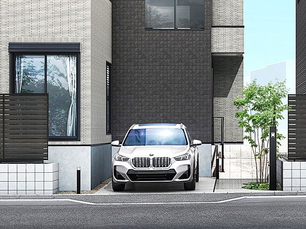 【【駐車スペース完成イメージ】】※画像はイメージパースのため実際と異なる場合がございます
