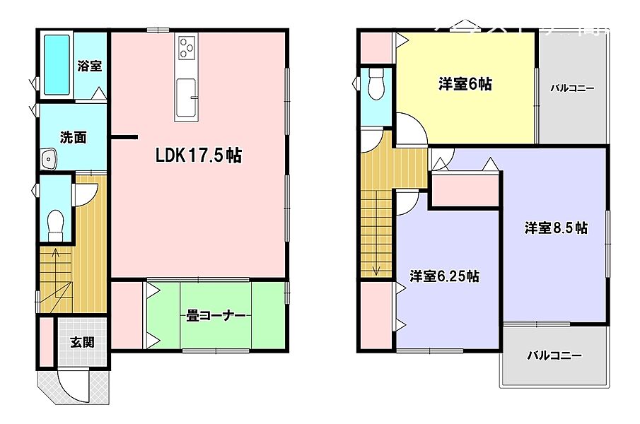 ３LDK＋タタミコーナー