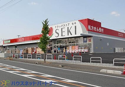 ドラッグストアセキ 赤山町店 210m(3分)