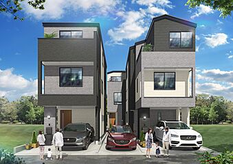 GRACE WOOD 元住吉　新築一戸建て 外観