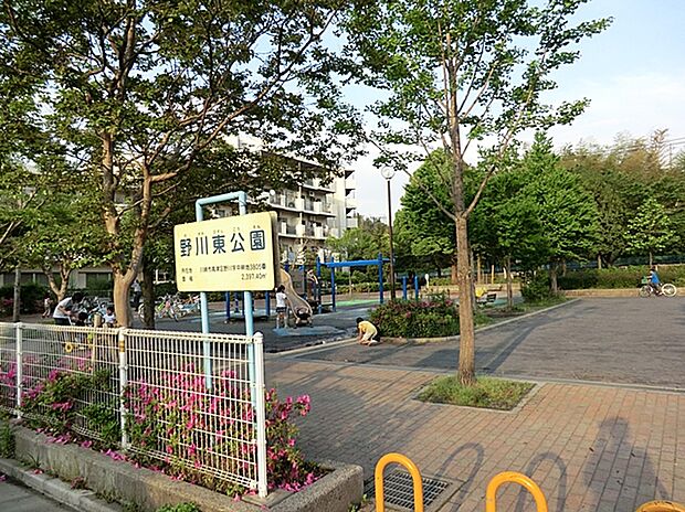 野川東公園 (約60m)
