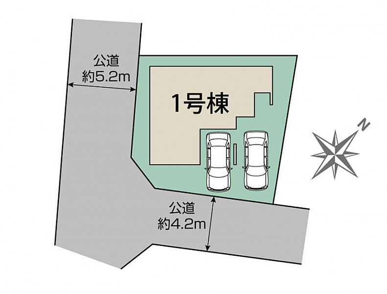 入間市扇町屋1丁目1棟　区画図