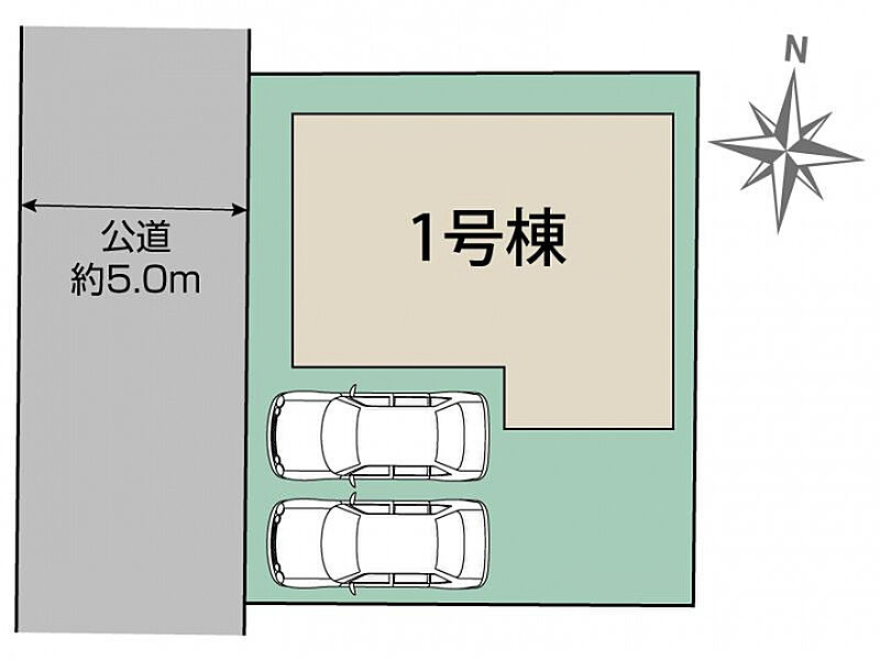 所沢市北秋津1棟 区画図