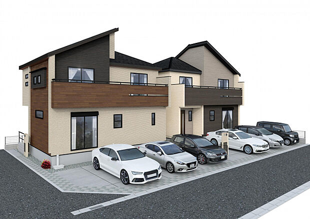 完成予定パース 西武新宿線「南大塚」駅まで徒歩16分!教育施設や買い物施設が徒歩圏内で利便性に富んだエリアです。