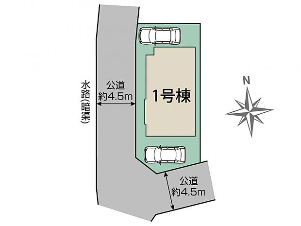 川口市安行吉岡2期1棟 区画図