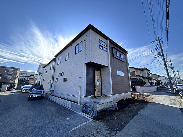 【【1号棟/外観】】可変型間取り採用で、将来の生活環境の変化にも柔軟に対応できます!