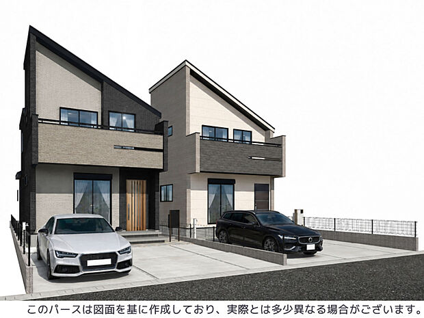外観パース　