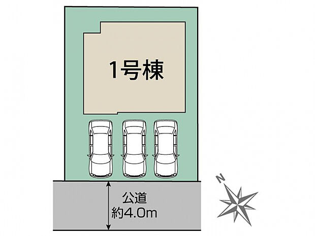 仙台市太白区恵和町1棟 区画図