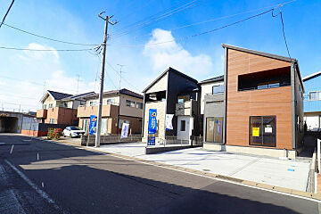 ブルーミングガーデン 郡山市大槻町針生2棟 外観