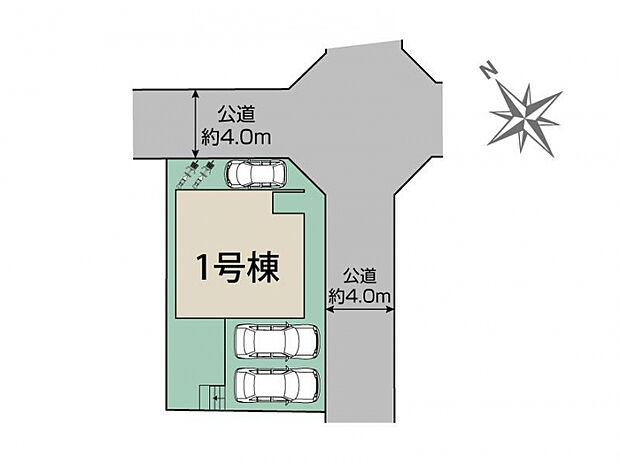 豊田市平山町1丁目 区画図